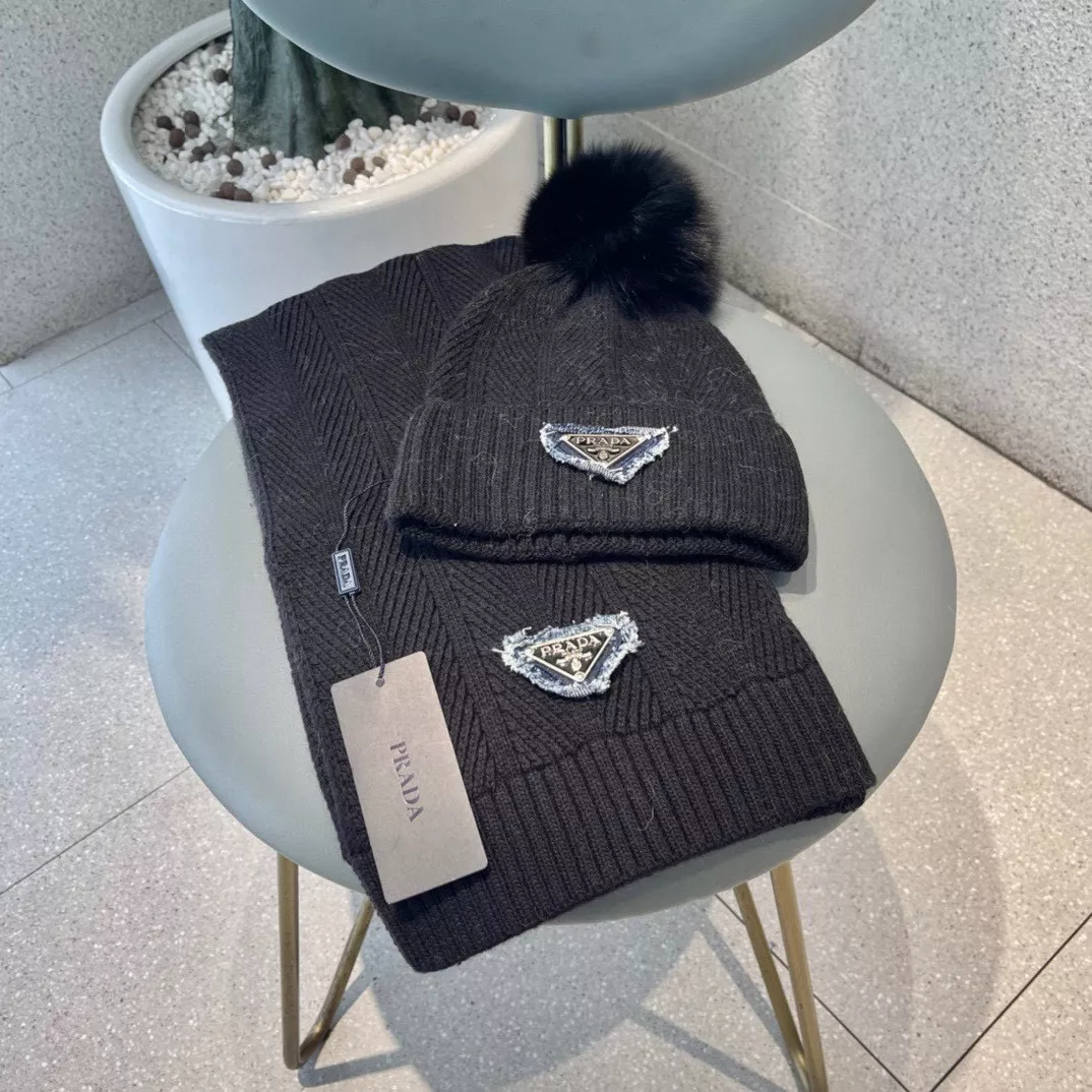 prada hat and echapres set s_127aa36